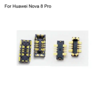2PCS Inner FPC Connector Battery Holder Clip Contact For Huawei Nova 8 Pro logic on motherboard mainboard on flex cable 8Pro