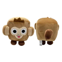 18CM PET SIMULATOR X Monkey Plush Toy Cartoon Animal Dolls Stuffed Soft Toy Christmas Birthday Gift For Children