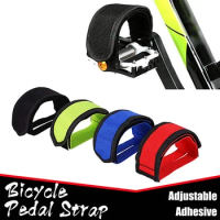 1pcs Bicycle Pedal Straps Toe Clip Strap Belt Adhesivel Bike Pedal Tape Fixed Gear Cycling Fixie Cover