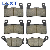 Motorcycle Front and Rear Brake Pads For Honda CB400 SF4 SF5 SFS5 CBR 600F4 600RR 900RR 900RR2 900RR3 1998-2004 VTR1000 SP1 SP2