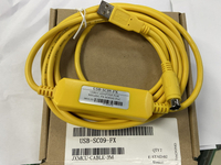 三菱PLC數據線USB-SC09-FX三菱FX全系列編程下載電纜電腦線連接