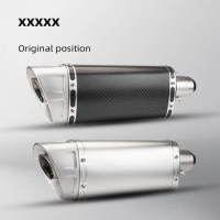 Universal 51MM Motorcycle Exhaust Pipe Muffler Escape M1 FOR er6n sv650 Z800 R1 cb650f cb1000 cbr250 Motorcycle Exhaust Muffler