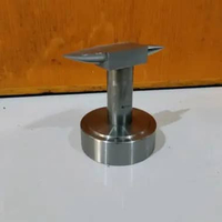 Paron Anvil Tanduk Kecil Besi buat nempa emas, perak perhiasan dan kerajian tangan lainya