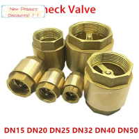 Hardware Tool Shop 1pcs Tahan lama Sistem Akuarium Pengairan NPT Brass Check Valve Thread Perempuan