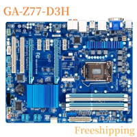 For GIGABYTE GA-Z77-D3H Motherboard Z77 LGA1155 DDR3 Mainboard 100% Tested Fully Work