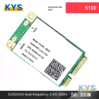 For Intel 5100 5300 6300 4965 5G dual-band notebook Built-in wireless card WIFI card Mini PCI-E Wireless WLAN card 2.4/5GHz