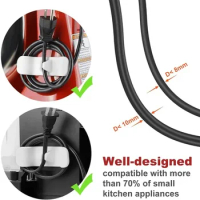 Smart Wrap Universal Cord Organizer for Kitchen Appliances Cable Cord Wire Protector Winder Charging Data Cable Wrapper