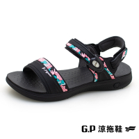 G.P 【TRAX+】極輕量舒適涼鞋(G2355W-44)黑粉(SIZE:36-39)GP 涼鞋 輕量 阿亮 卜學亮
