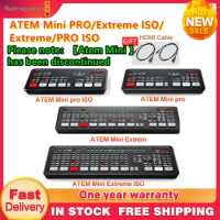 Blackmagic Design ATEM Mini Pro ATEM Extreme ISO SDI Pro ISO Television Studio HD8 ISO Live Stream Switcher Multi-view Recording