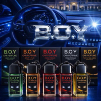น้ำหอมติดในรถยนต์บอย B.O.Y หอม ติดทน 14 Ml. (ขนาดใหม่)