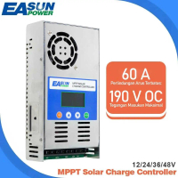 Solar Charge Controller MPPT Regulator 12V/24V/36V/48V 60A - MPPT-6048