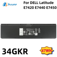 New 34GKR 7.4V 47WH Laptop Battery For Dell Latitude E7440 E7450 E7420 Series Notebooks V8XN3 0909H5 0G95J5 5K1GW 3RNFD
