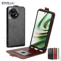 For Oneplus ACE 2V PU Leather Vertical Flip Case For One Plus ACE 2 Pro 11 10T Magnetic Wallet Card Slots Up And Down Cover