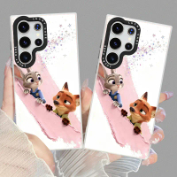 Ốp Điện Thoại Thiết Kế Peekaboo 3D Judy & Nick Zootopia, Dành Cho Samsung Galaxy S25 FE / S25 + / S2