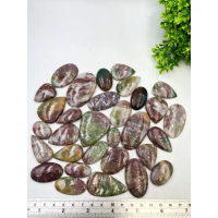 1Pc Genuine High Quality Blood Stone Cabochon. Unique Stone, Best for making Jewelry HandMade wire W