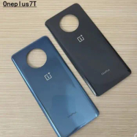 Back Glass OnePlus 7T Battery Cover Door One Plus 7t Rear Housing Panel Case OnePlus 7T Battery Cover