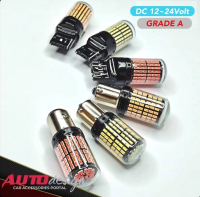 [1 PCS] Zyvolt RTX6 Lampu LED Dajjal Sein Mudur Rem Mobil Chip 3014 144 Mata T20 1156 1157 Super Bri