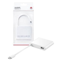 【HUAWEI 華為】原廠 MateDock 2 多媒體轉接器(Mate10/Mate10 Pro 行動工作站)