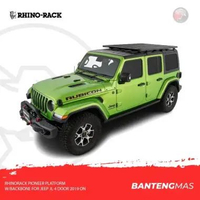 RhinoRack Pioneer Platform (1828MM X 1426MM) with Backbone for JEEP Wrangler JL 4dr 4WD Hard Top 04/