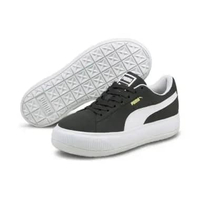 Sepatu Casual Wanita Suede Mayu Puma Black-Puma White 380686 02 4