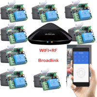 Broadlink RM Pro+12 Receiver,iphone/android WIFI+RF,DC12V 1Channel Wireless Remote Control Switch Smart Home System