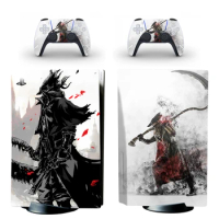 High Quality PS5 Standard Disc Edition Skin Sticker Decal Cover for PlayStation 5 Console and 2 Controllers PS5 Skin Sticker