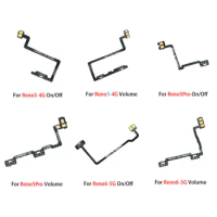 Switch Power ON OFF Key Mute Silent Volume Button Ribbon Flex Cable For Oppo Reno5 4G Pro Reno6 5G 6Pro