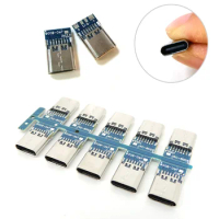 USB 3.1 Type C female Connector 4 Pin Test PCB Board Adapter 4P Connector Socket For Data Line Wire Cable Transfer usb-c