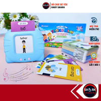 Máy đọc thẻ flashcard từ vựng tiếng anh giáo dục sớm cho bé loại 1, 224 từ vựng , pin 380mah