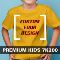 Kaos Anak Custom Design Premium Cotton, Kaos Anak Premium Custom