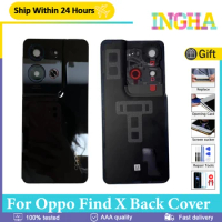 Original For Oppo Reno8 Pro Plus Back Battery Cover PFZM10 Rear Case Housing Door For Oppo Reno 8 Pro+ Back Cover Replacement