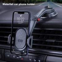 Car Phone Holder Stand Gravity Dashboard Phone Holder Mobile Phone Support Universal For iPhone 15 14 13 12 11 Xiaomi Samsung