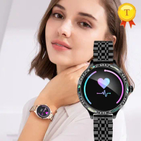 2020 Fashion Women swimming Smart Watch Heart Rate Blood Pressure Monitor IP68 Sports band bluetooth Smartwatch For IOS Android