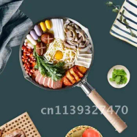 Cookware Korean Pot Soup Ramen Hotpot Kitchen Japanese Pan Egg Stick Non Mini Set Pot Cooking Iron Cast Steel Stainless