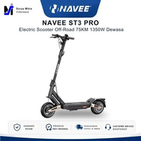 NAVEE ST3 Pro Electric Scooter / Skuter Listrik Foldable 75KM 1350W Dewasa