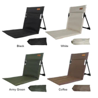 Foldable Camping Chair Outdoor Camping Folding Chair Floor Chair Picnic Chair for Outdoor Camping Travel Beach Picnic Hiking