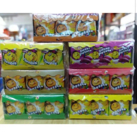 พร้อมส่ง-COD  Potato Crackers Potato Crisps ปังแลบลิ้น แครกเกอร์มันฝรั่งแผ่นบาง รส มันม่วง ผัก ข้าวโ