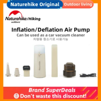 Naturehike Outdoor Car Vacuum Cleaner/Air Pump High Power Fast Air Pump Vacuum pump For Camping Inflating Sleeping Pad Pillow