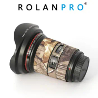 ROLANPRO Lens Camouflage Coat for Canon EF 16-35mm f2.8L II USM Lens Protective Sleeve Guns Protection Case For Canon SLR camera