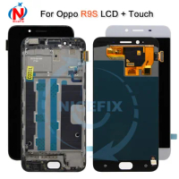 For Oppo R9s LCD Display Touch Screen Digitizer Assembly Replacement For oppo R 9s r9s lcd with free shipping+ Tools
