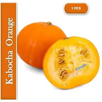 Labu Kabocha Kuning - Labu Kuning Jepang / Labu Madu Jepang / Pumpkin Kabocha Fresh | Size 1.1-1.5 K