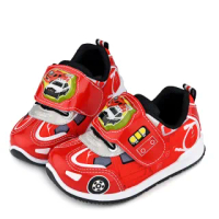 【童鞋城堡】警車LED燈運動鞋 Tomica多美小汽車(TM7724-紅)