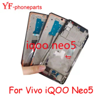 High Quality Middle Frame For Oppo iQOO Neo5 iQOO Neo 5 Front Frame Housing Bezel Repair Parts