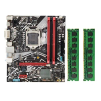 B75-S Motherboard LGA 1155 CPU with 4GB 2XDDR3 1333MHz RAM SATA Interface Computer Motherboard
