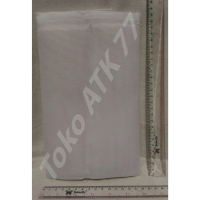 Kain Strimin Kristik Putih Ukuran Besar 1m x 70cm READY STOCK