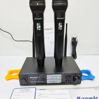 Professional Baomic BM-772 Wireless Microphone System Transmitter Receiver Bluetooth For KTV Church Meeting Family Karaoke
