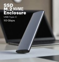 SSD Casing Enclosure M.2 NVMe SATA To USB Type C 10Gbps