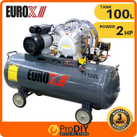 EUROPOWER 100 LITER 2HP Air Compressor EUROX 7110 EAX-7110