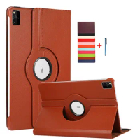 For Huawei MatePad Pro 12.6 Case 2021 WGR-W09 W19 360 Degree Rotating PU Leather Flip Stand for Huawei MatePad Pro 12 6 Cover