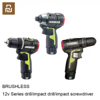 Xiaomi Worx Cordless Impact Screwdriver Drill Only Bare Tool WU132 WU131X WU130X Household Brushless Adjust Torque Univeral Pack